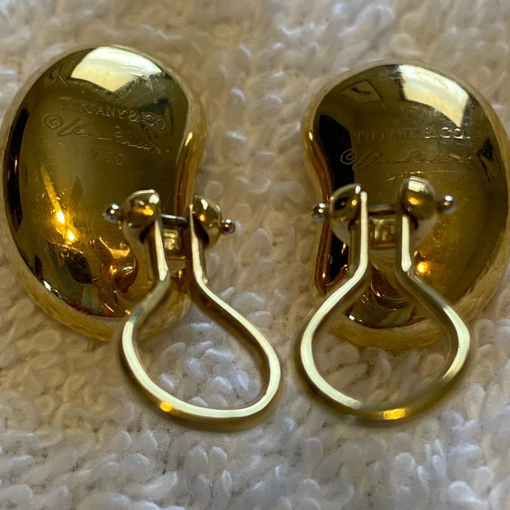 Elsa Peretti (Tiffany & Co.) 18k Earrings - Picture 3 of 4